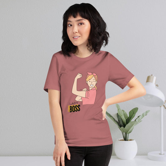 Lady Boss Unisex T-Shirt Bella Canvas 3001