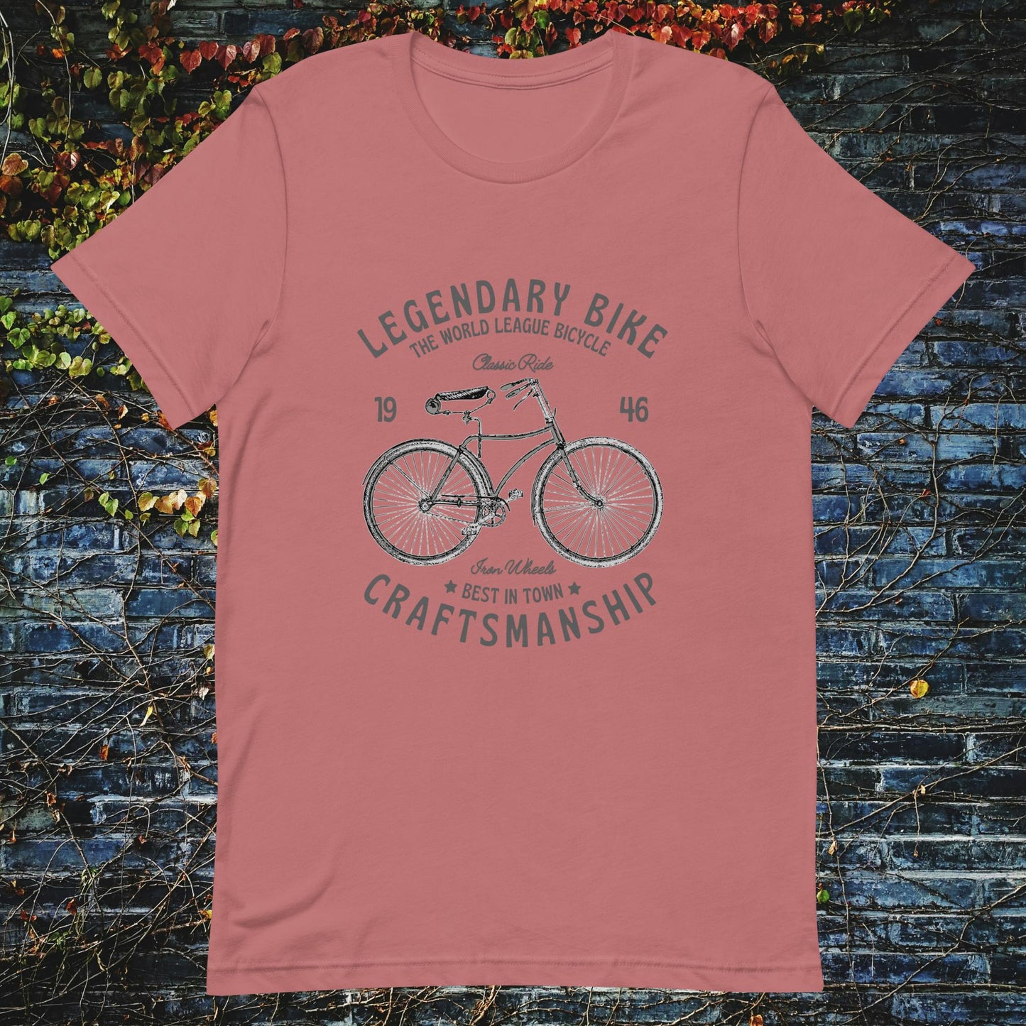 Legendary Bike Vintage 1946 Unisex t-shirt