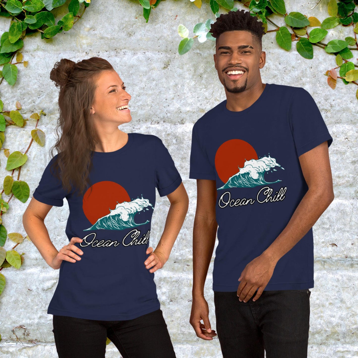 Ocean Chill with Waves Unisex t-shirt