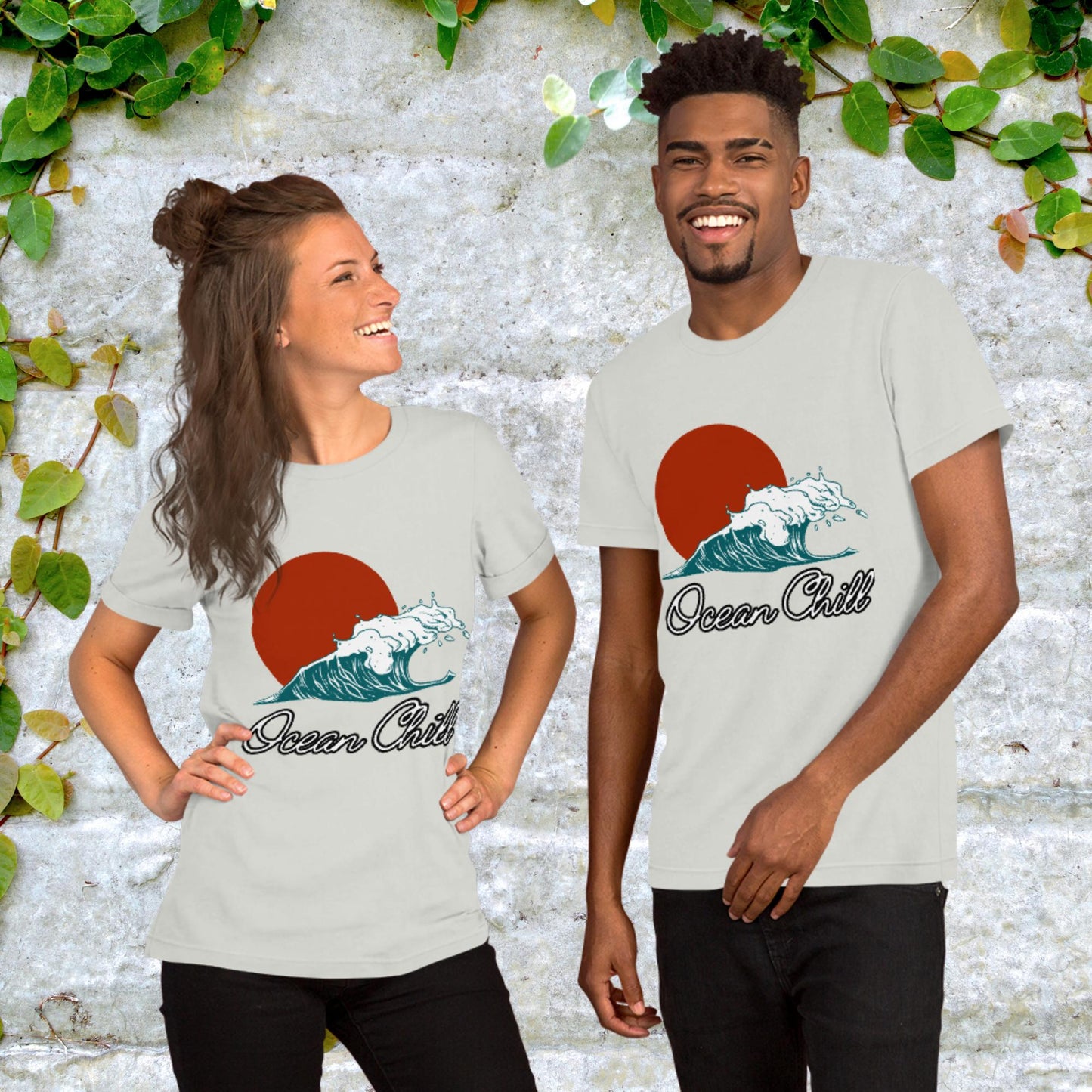 Ocean Chill with Waves Unisex t-shirt