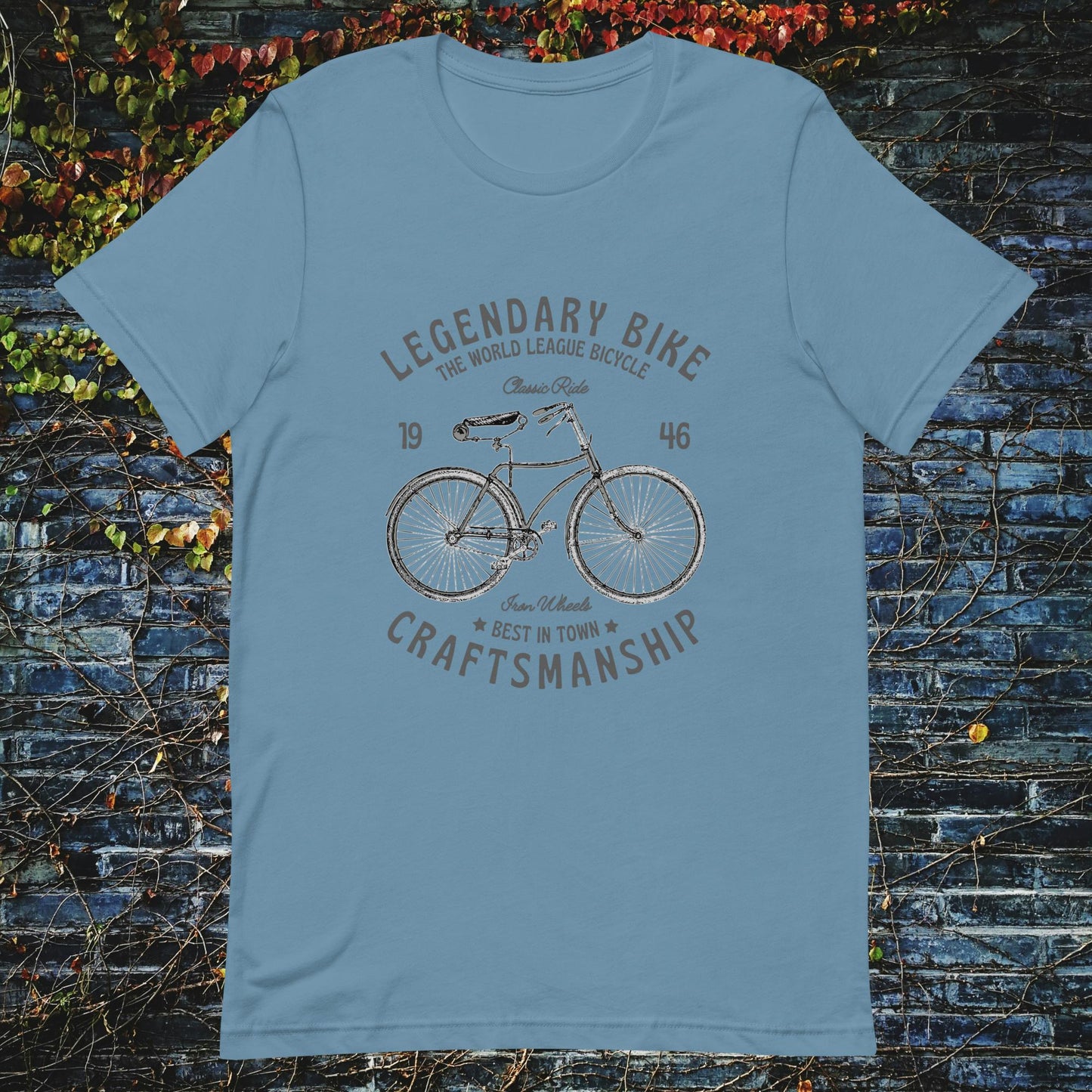 Legendary Bike Vintage 1946 Unisex t-shirt