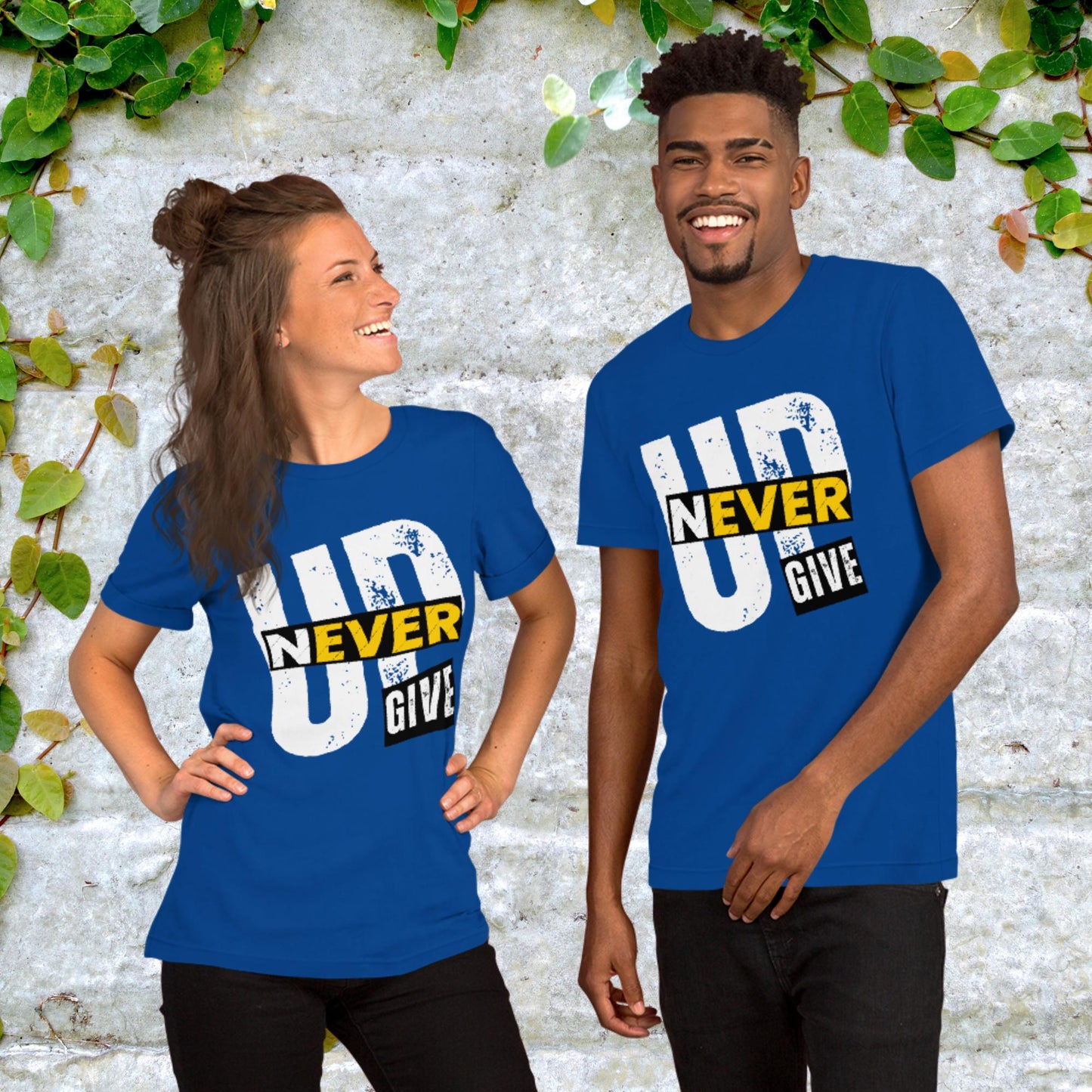 Never Give Up Unisex t-shirt