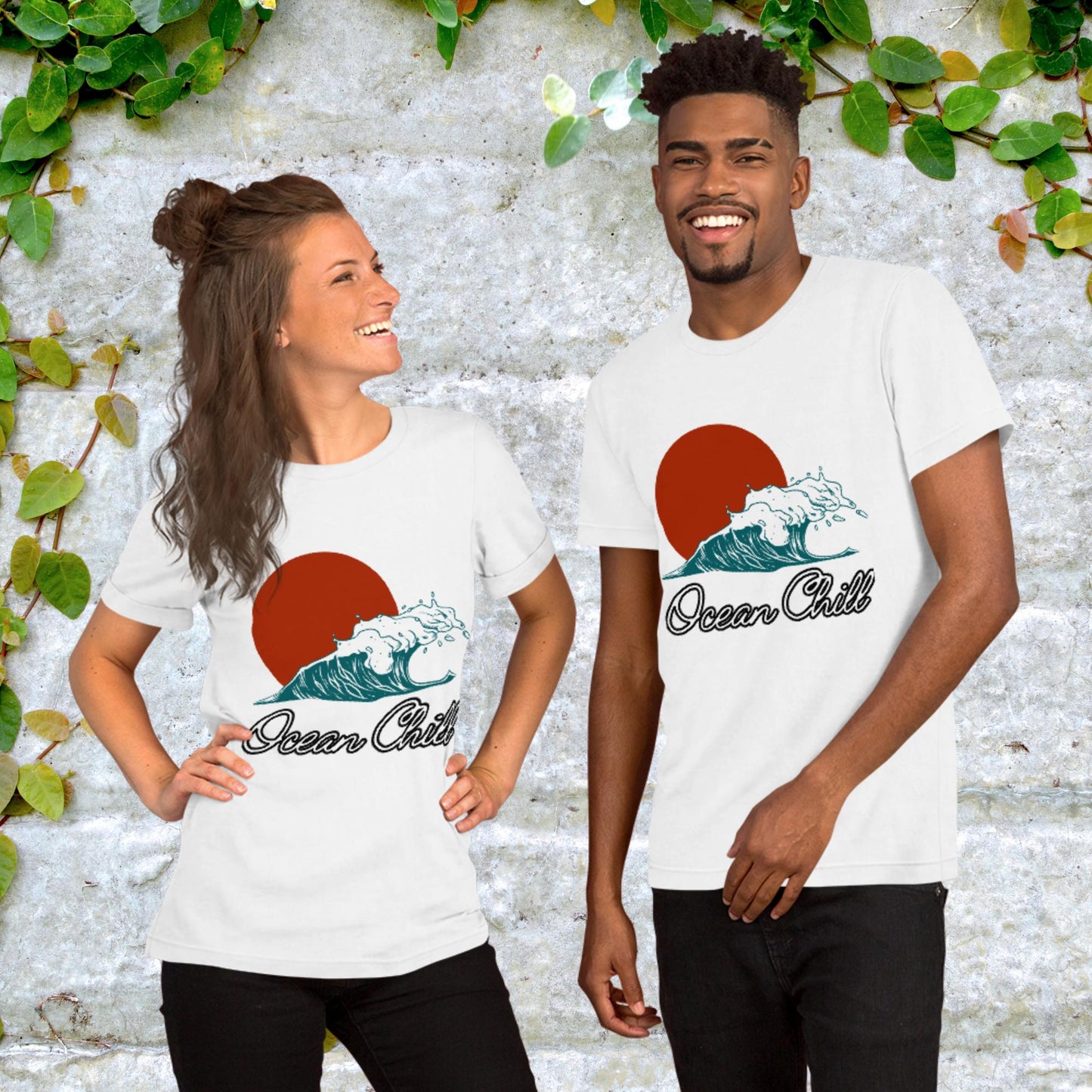 Ocean Chill with Waves Unisex t-shirt