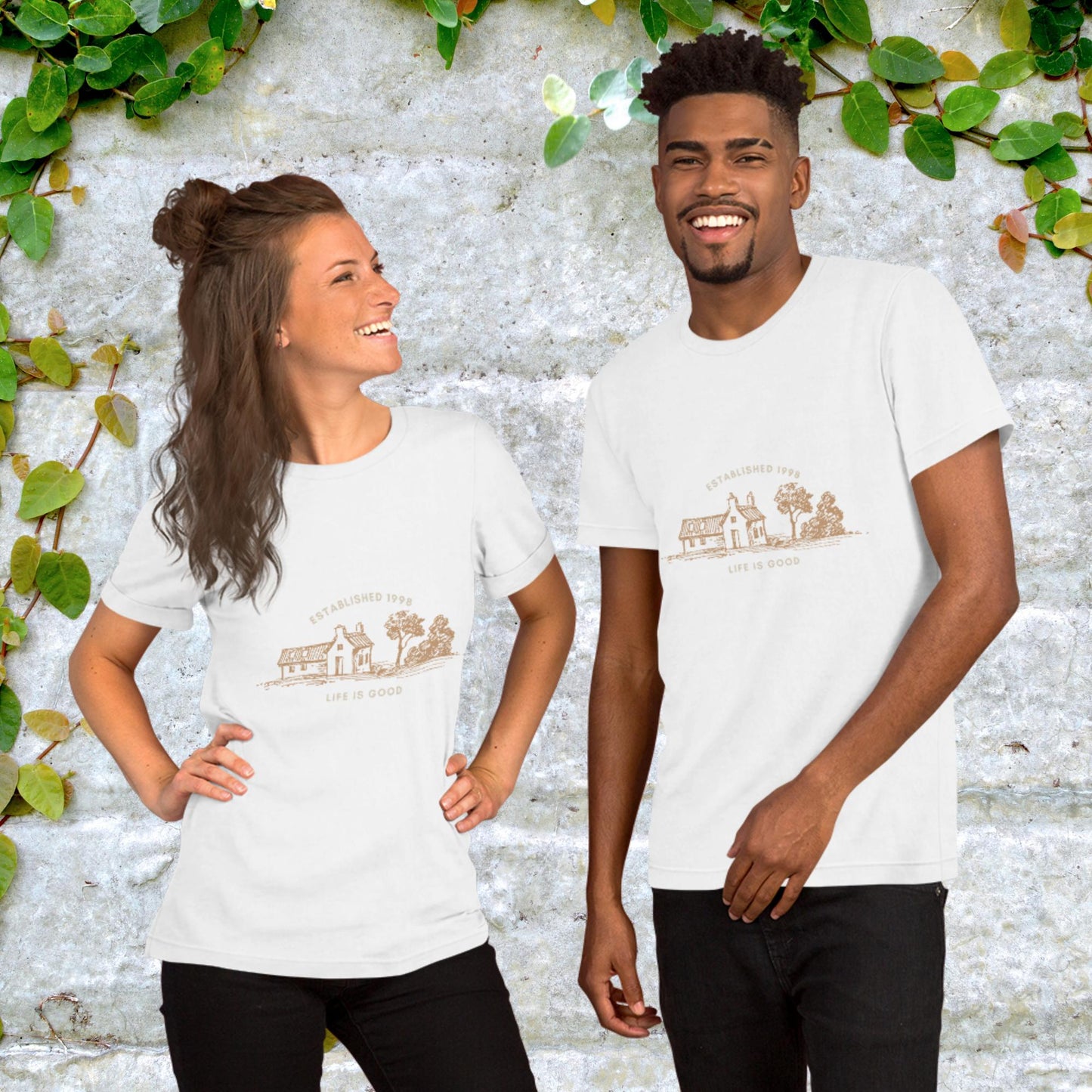 Minimal Life Is Good Unisex t-shirt