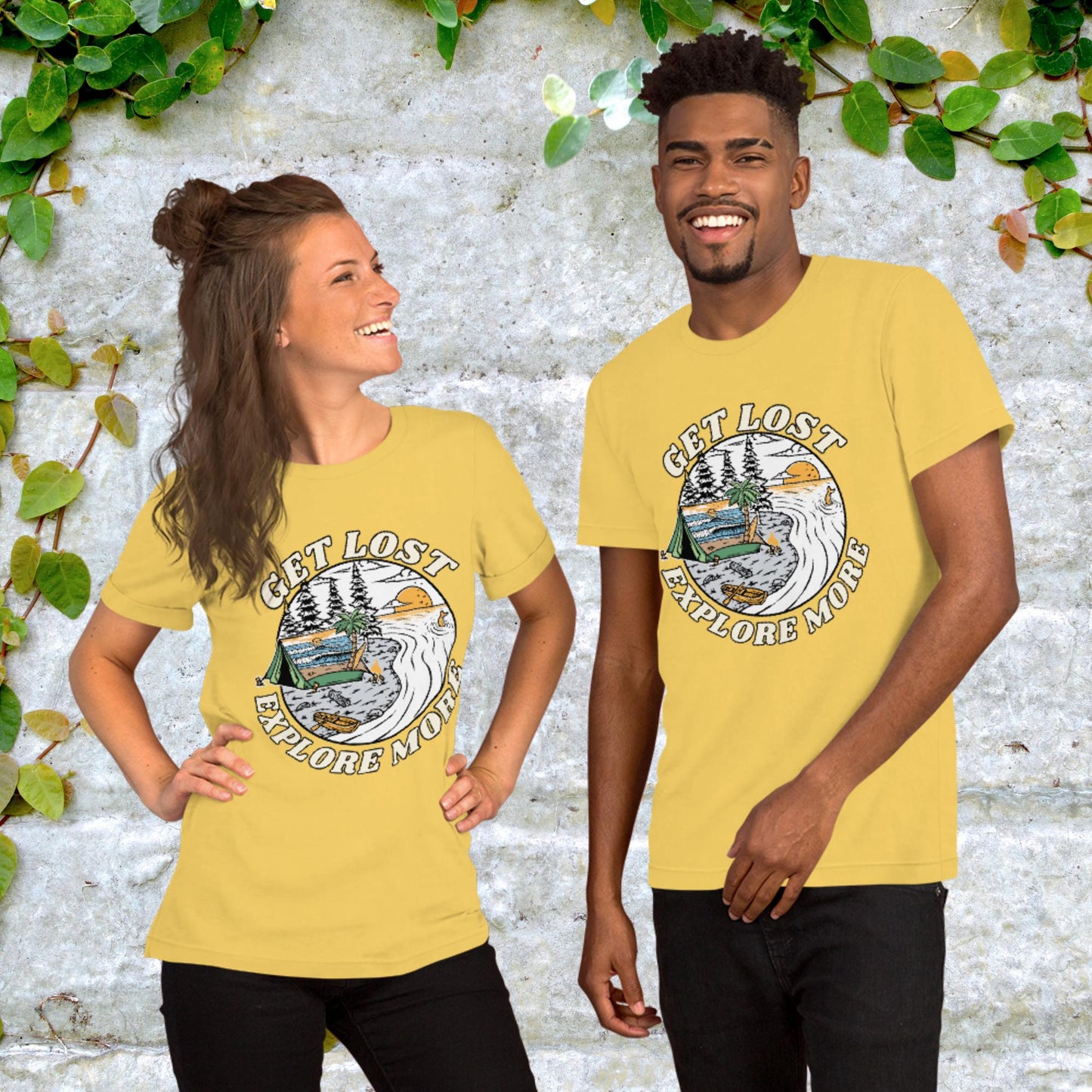 Get Lost Explore More Unisex t-shirt