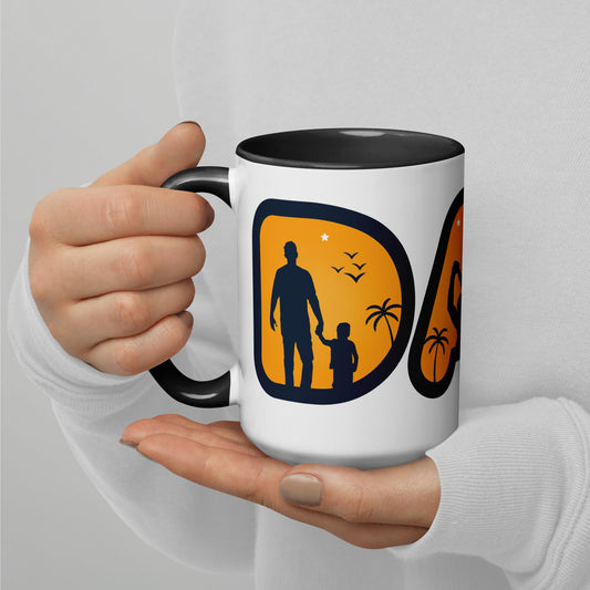 Dad Mug with Color Inside