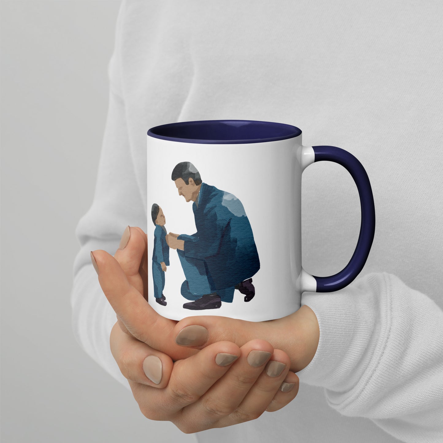 World’s Best Dad Mug With Color Inside