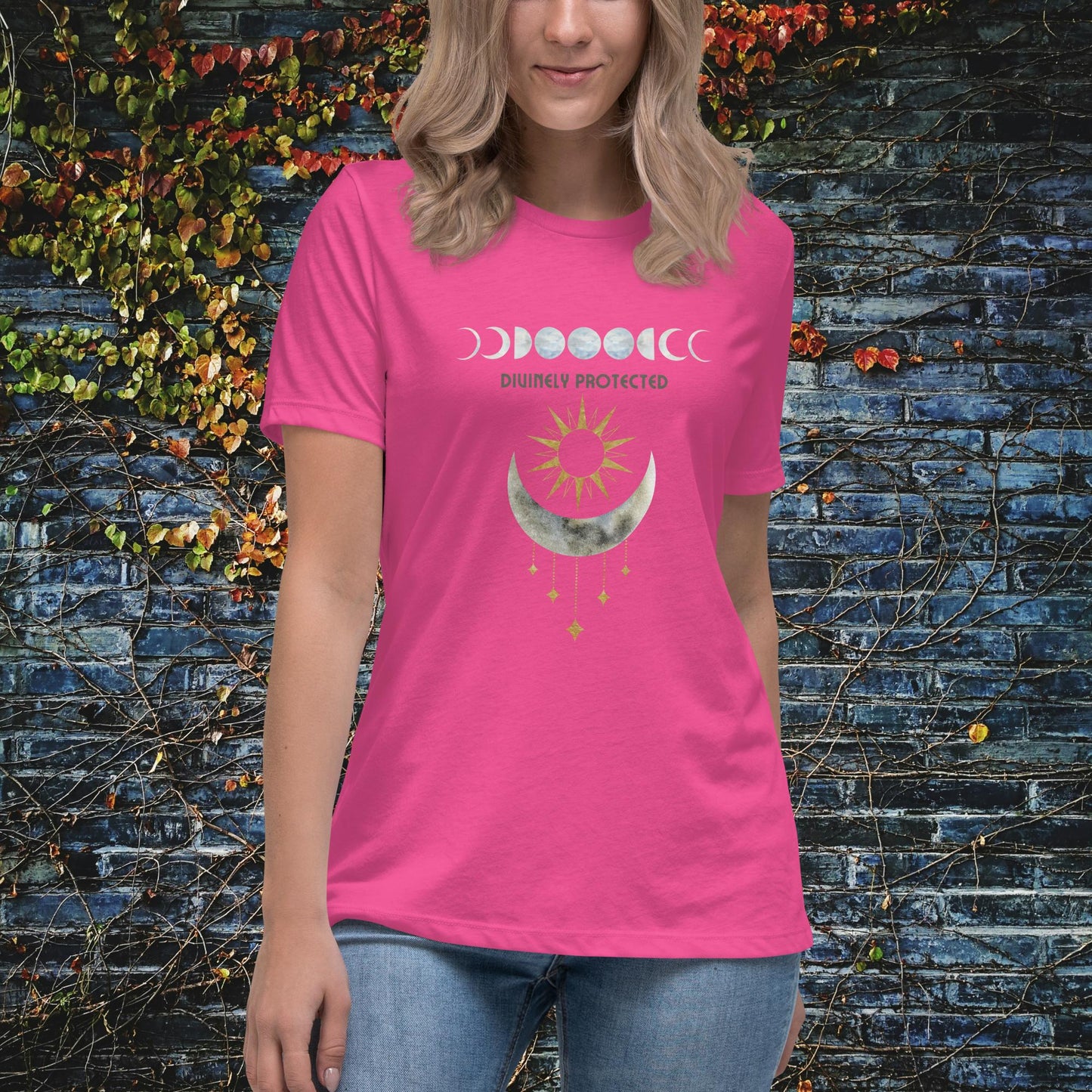 Divinely Protected Astrology Women's Relaxed T-Shirt