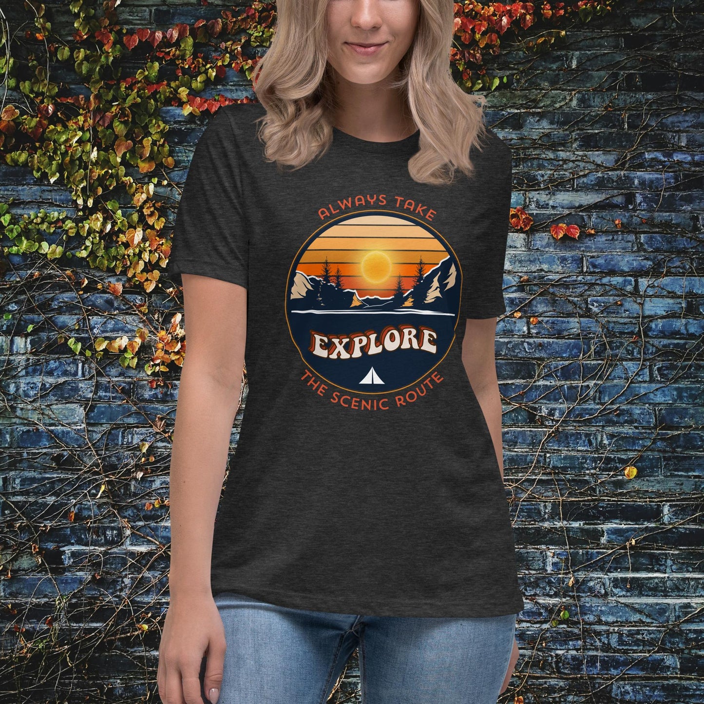 Always Take The Scenic Route Women’s Relaxed T-Shirt