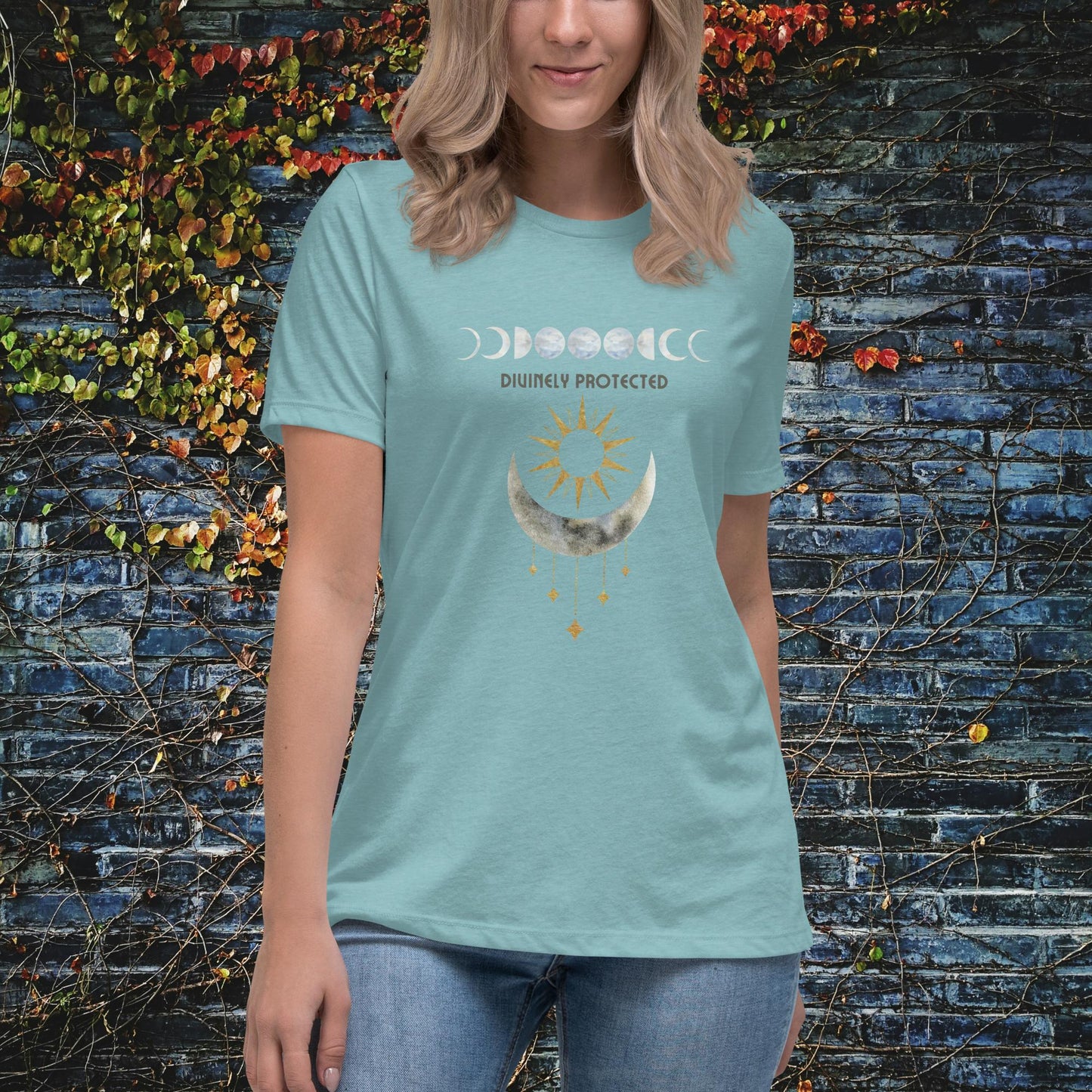 Divinely Protected Astrology Women's Relaxed T-Shirt