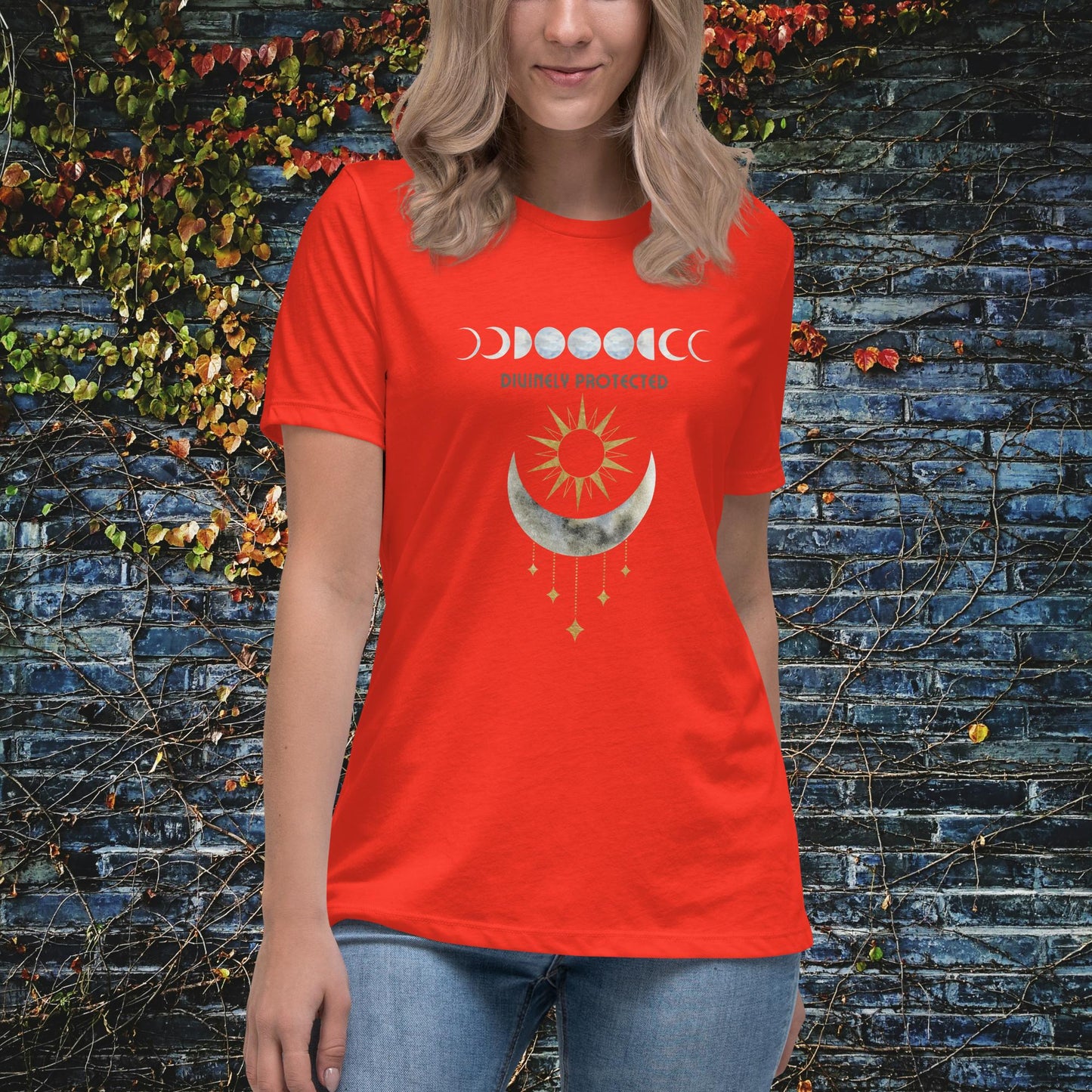 Divinely Protected Astrology Women's Relaxed T-Shirt