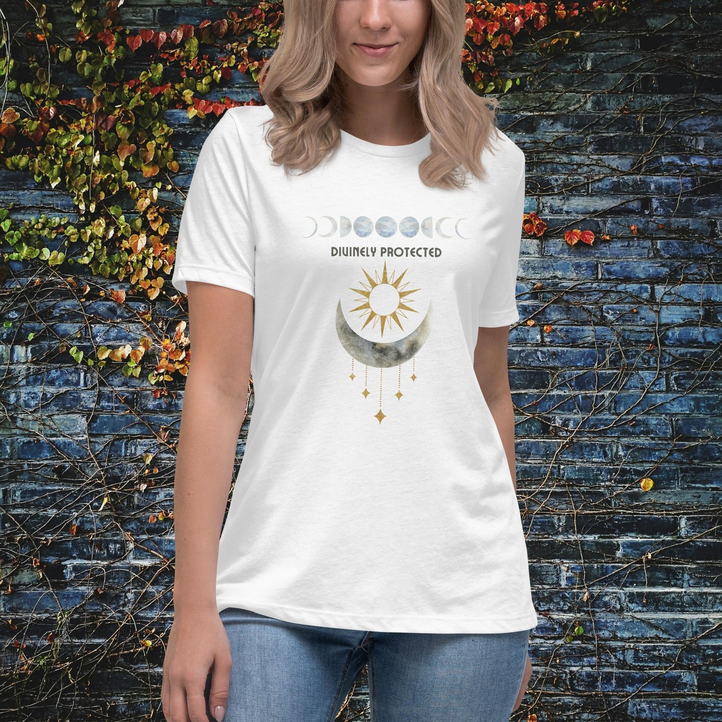 Divinely Protected Astrology Women's Relaxed T-Shirt